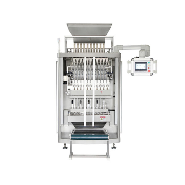 Multilane stick pack machine for GRANULE