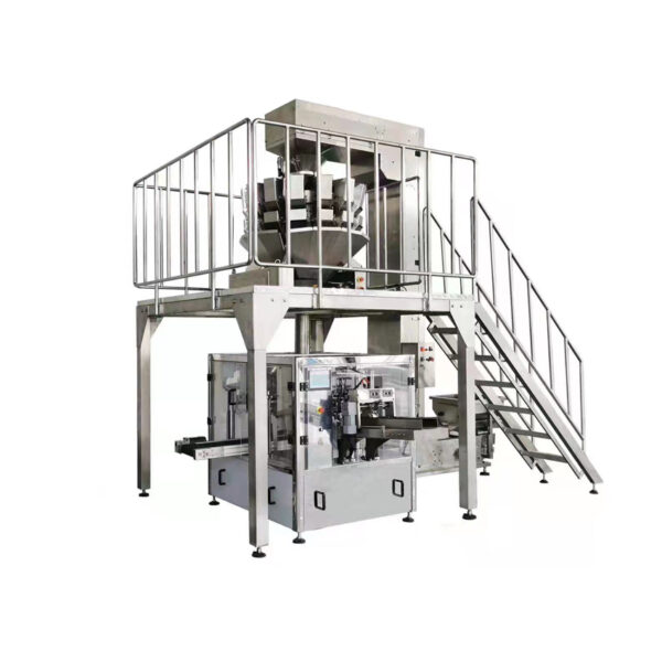 premade bag machine with weigher